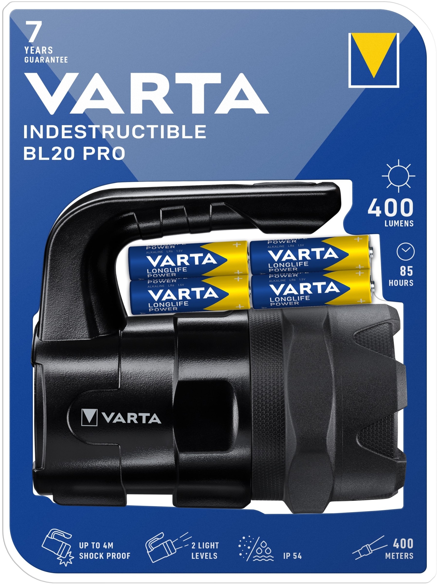 VARTA Indestructible BL20 LED Lantern 3 Watt